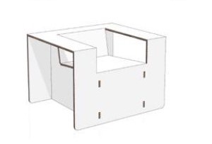 POLTRONA CARTONE